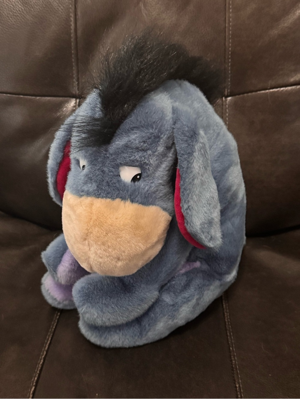 Disney Store Eeyore 12" Plush Detachable Tail Winnie The Pooh